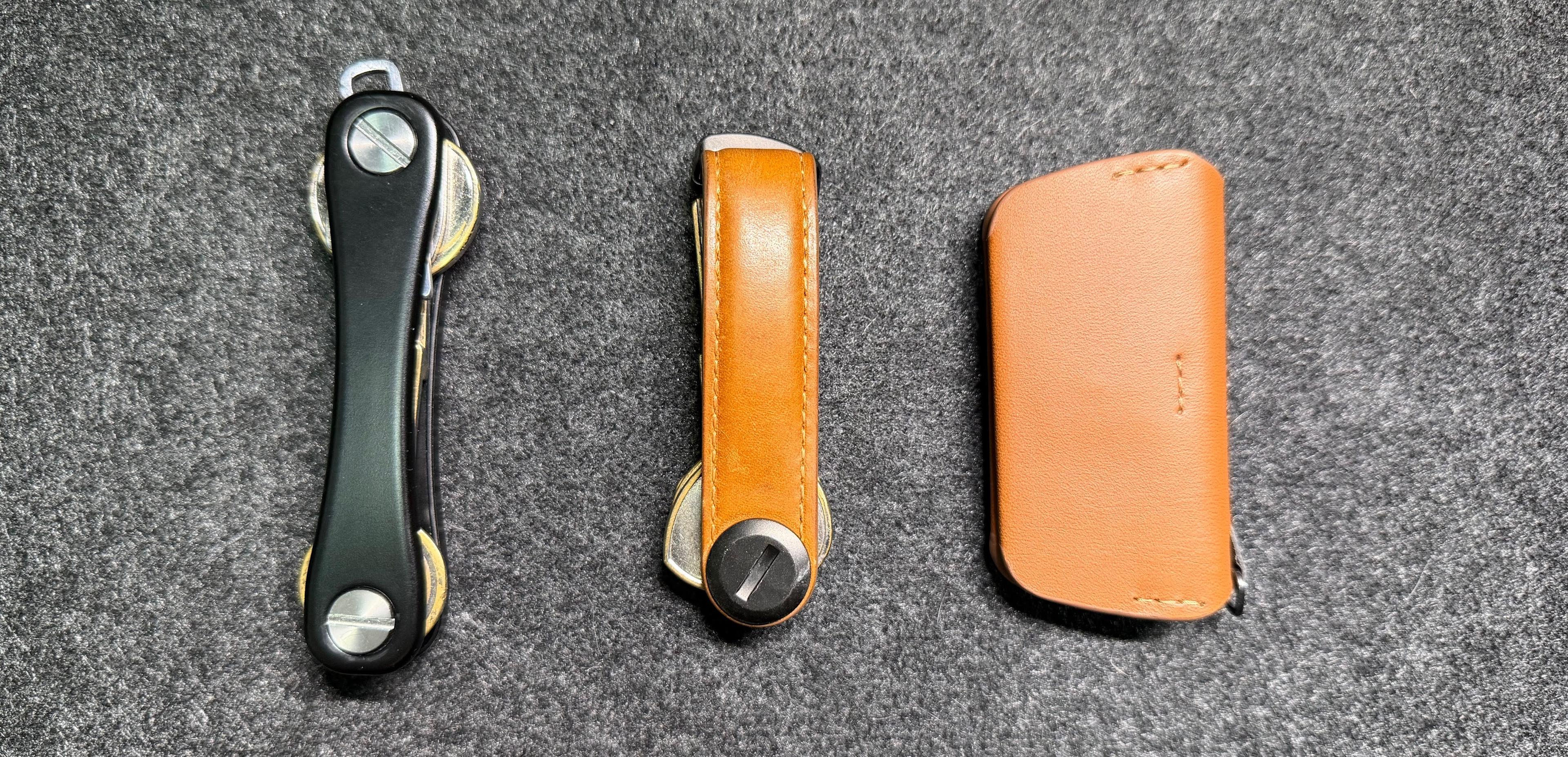 Organizery kluczy - Orbitkey, KeySmart iPro, Bellroy Key Cover