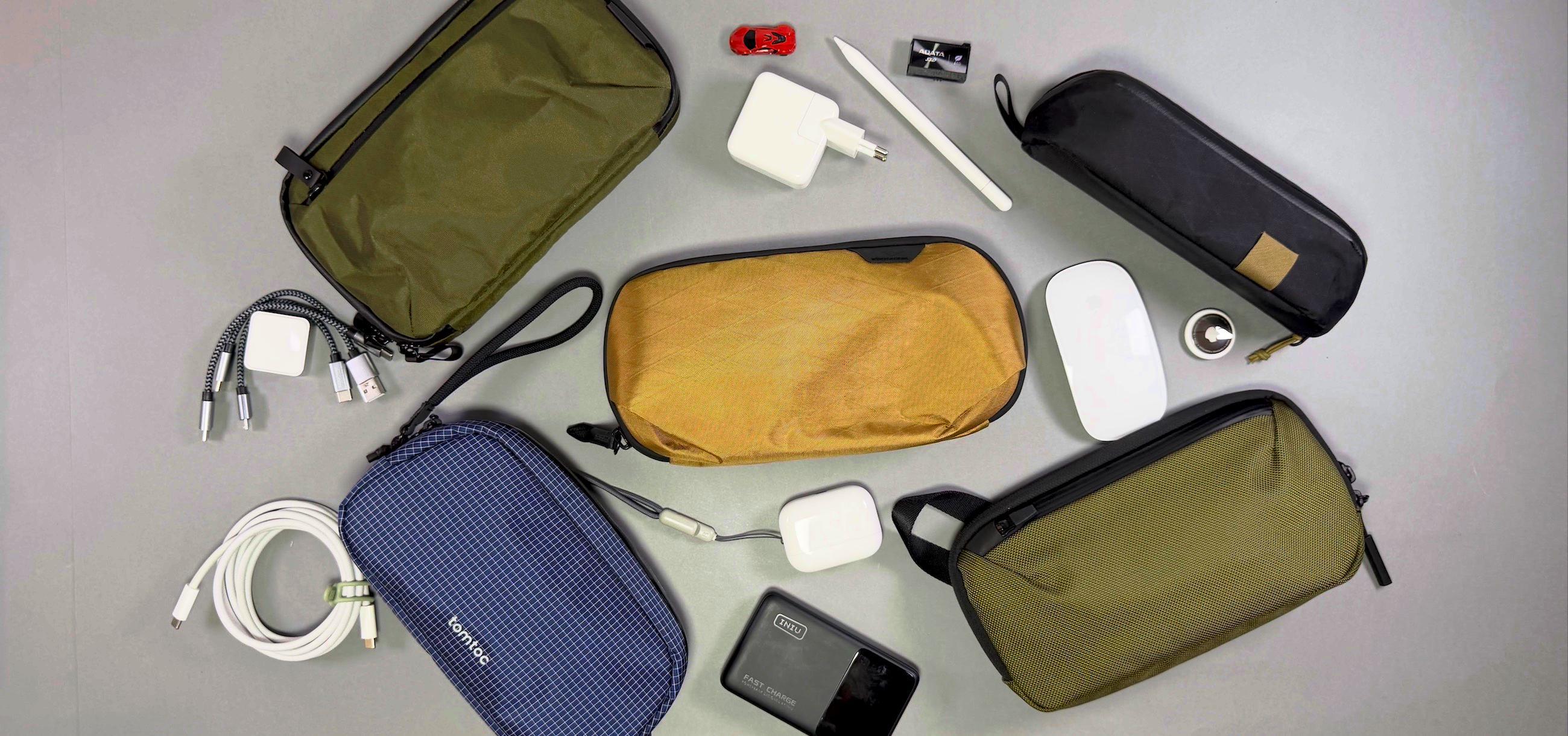 Tech pouch premium - Aer vs Alpaka vs Peak Design