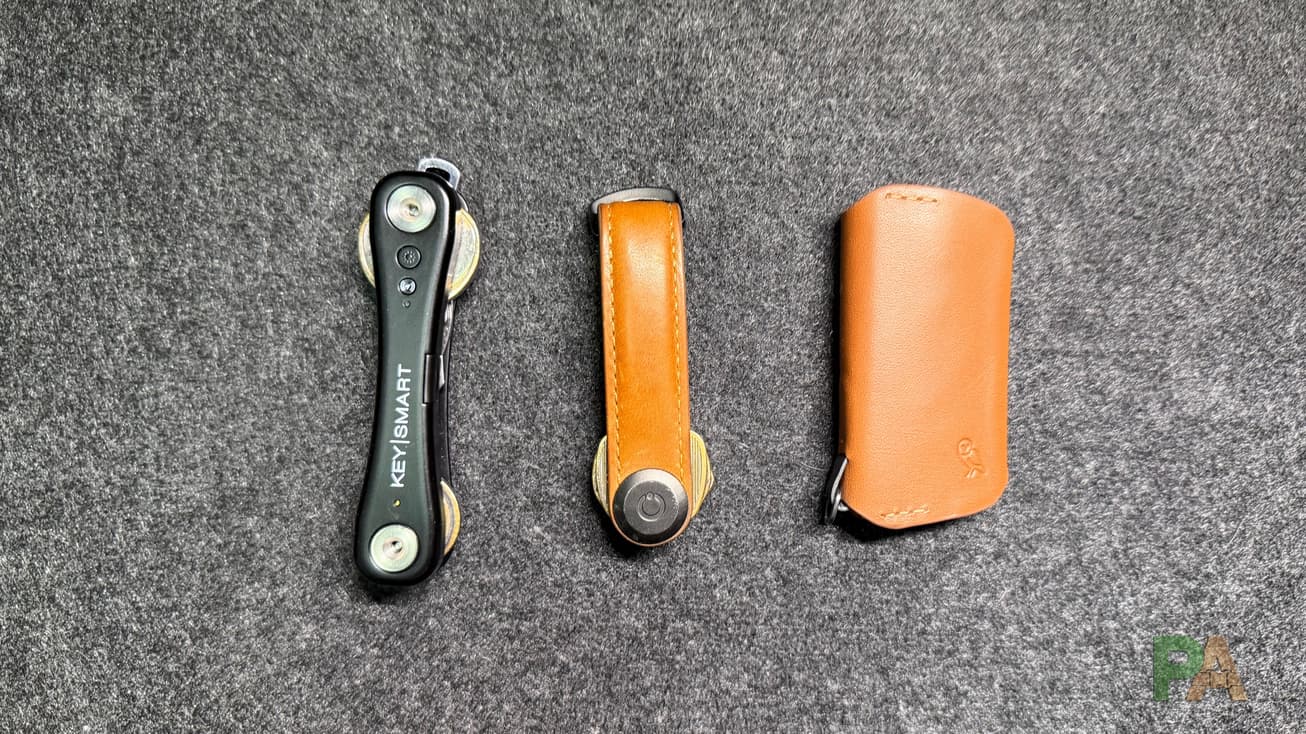 Organizery kluczy - Orbitkey, KeySmart iPro, Bellroy Key Cover